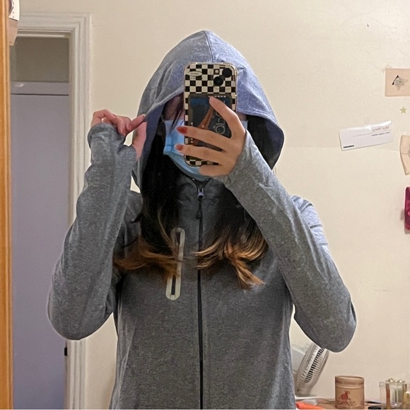 ACTIVE Hooded Double-Lined Defining Sports Zip-Up - Picture 2 of 4